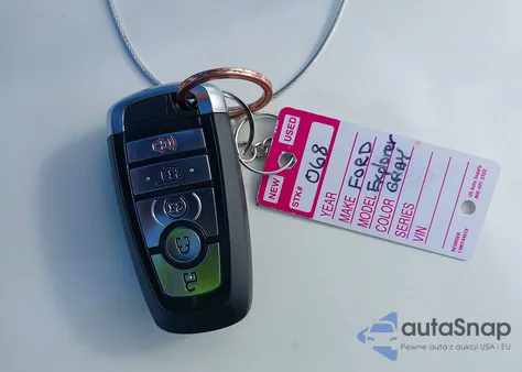 2021 Ford Explorer Xlt z USA, uszkodzony, nr VIN 1FMSK8DH2MGA49677